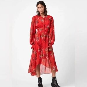 ALLSAINTS Leonie Melisma Dress